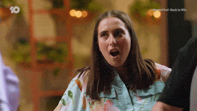 Shock What GIF by MasterChefAU