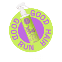Good Hair Running Sticker by Haskell Cosméticos