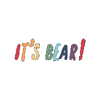 Rainbow Celebrate Sticker by Bear Autism