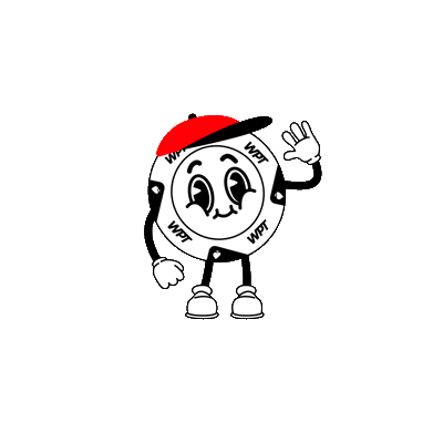 Poker Chip Sticker by World Poker Tour