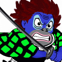 Ninja Samurai GIF by Tribally
