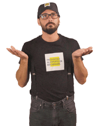 Man React Sticker by conguitos