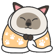 chou2_cat cold 冷 臭臭 chou2cat Sticker