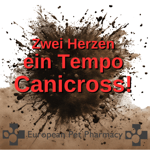 Canicross Sticker by Europeanpetpharmacy