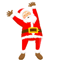Happy Merry Christmas Sticker by CleverCodeLab