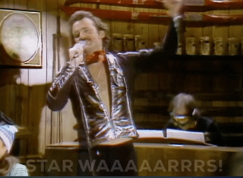 Star Wars Singing GIF by Saturday Night Live