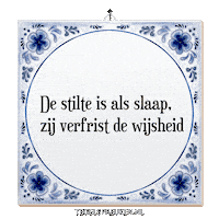 Focus Moment Sticker by Tegelspreuken.nl