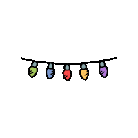 Christmas Luces Sticker by Disetti Playlist