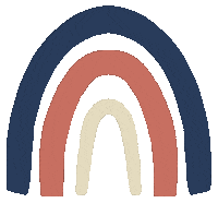 Rainbow Minimalist Sticker