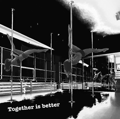 Pole Together Is Better GIF by MPDS Dubai