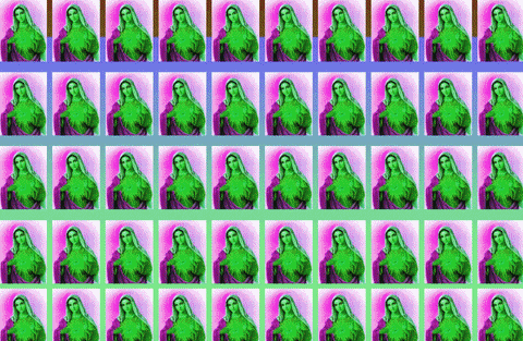 color glitch art GIF by Paula Morales