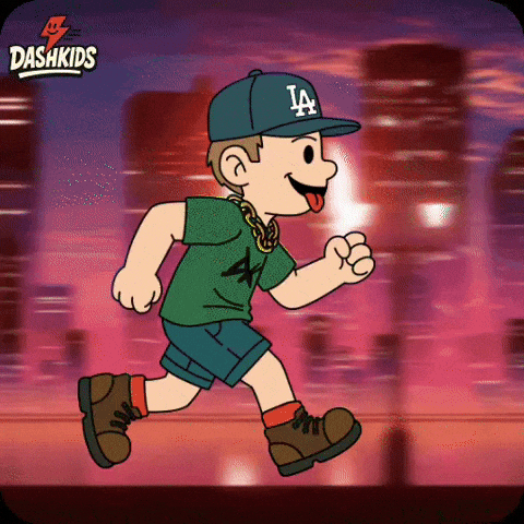 DashKids nft running energy la GIF