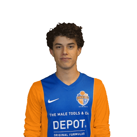 blauwgeel giphyupload football voetbal veghel Sticker