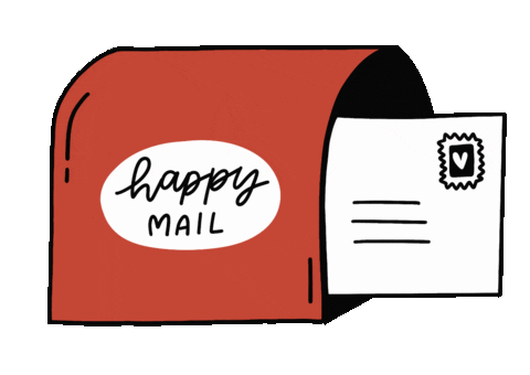 Mailing Love Letter Sticker