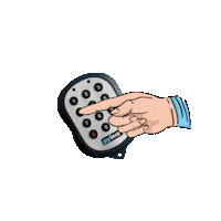 Hand Smarthome Sticker by www.LockYourWorld.com