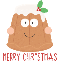Merry Christmas Food Sticker
