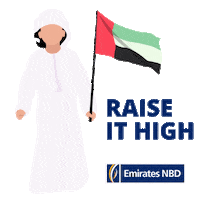 Uaeflagday Sticker by EmiratesNBD