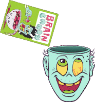Zombie Candy Sticker by Hockey Dad