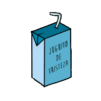 albaov tristeza juguito de tristeza Sticker