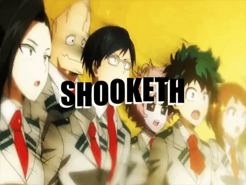 AGayDemiBoy giphygifmaker bnha shooketh idk i did a thing GIF