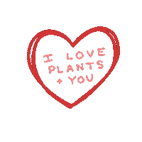 I Love You Hearts Sticker