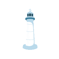 Lighthouse Biloxi Sticker by Coastal Mississippi