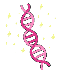 Double Helix Dna Sticker