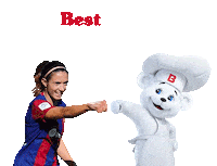 GlobalHUB futbol barcelona barca bimbo Sticker