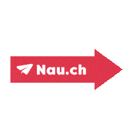 Click Arrow Red Sticker by Nau media AG