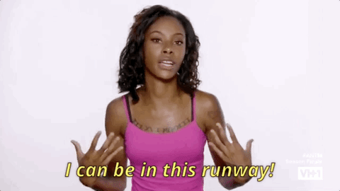 season 24 i can be in this runway GIF by America's Next Top Model