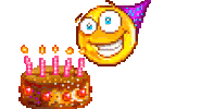 happy birthday Sticker