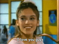 amy jo johnson love yall GIF