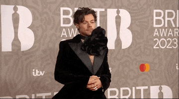 Harry Styles Brits GIF by BRIT Awards