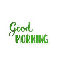 Ranaez new green sun good morning Sticker