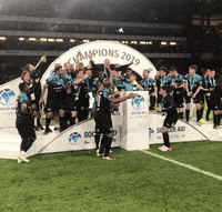 SoccerAid champions niall unicef horan GIF