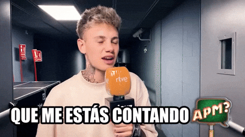Que Me Estas Contando Wtf GIF by Alguna Pregunta Més?