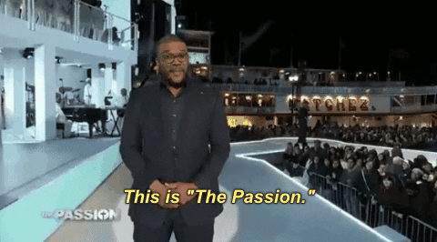 tyler perry GIF by The Passion: Live