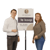 Forsale Makelaar Sticker by Van Laarhoven Makelaardij