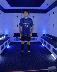 Mens Soccer GIF by DePaul Athletics