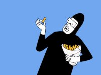 Night Out Animation GIF by Milo Targett