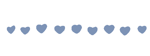 In Love Hearts Sticker