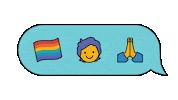Rainbow Gay Sticker by Beloved Arise