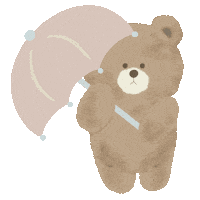 雨 傘 Sticker by fuwakuma.yuco