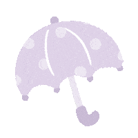 Umbrella 傘 Sticker by fuwakuma.yuco