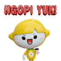 3D Lemon Sticker