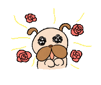 amuimonmon happy cool good great Sticker