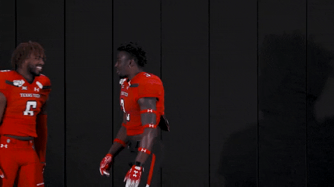 Texas Tech Red Raiders Football Reaction Pack GIF by Texas Tech Football