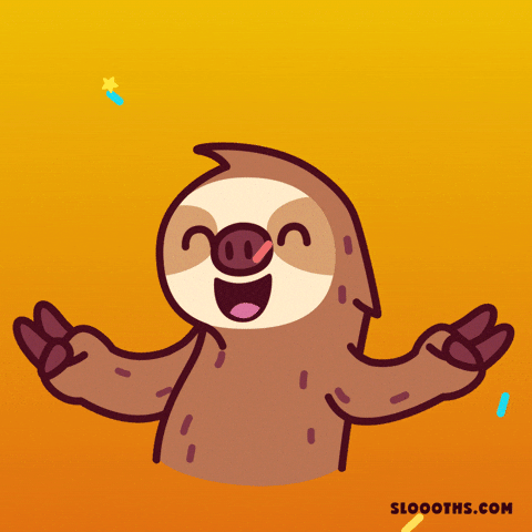 Good Vibes Smile GIF by Sloooths