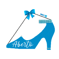 islencalcados blue shoes open azul Sticker