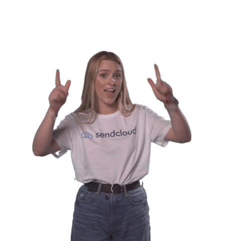 Happy Swipe Sticker by Sendcloud